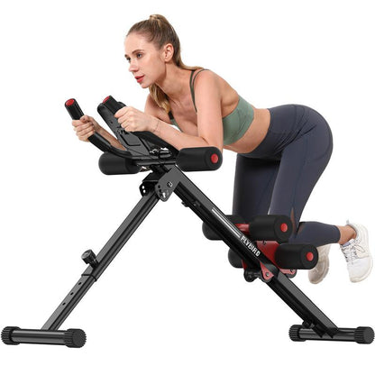 FLYBIRD Adjustable Ab Workout Machine for Home Gym - Versatile Full Body Strength Training Equipment, Foldable Waist Trainer Ideal for Beginners